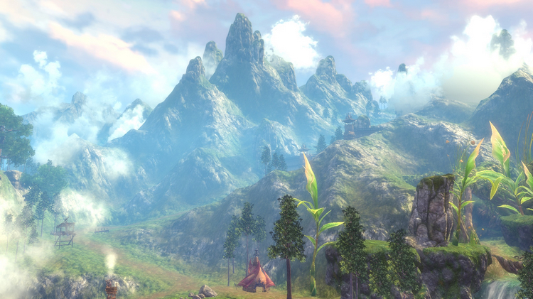 如畫風(fēng)景世間難找 劍靈水月平原高清圖-新浪劍靈專區(qū)