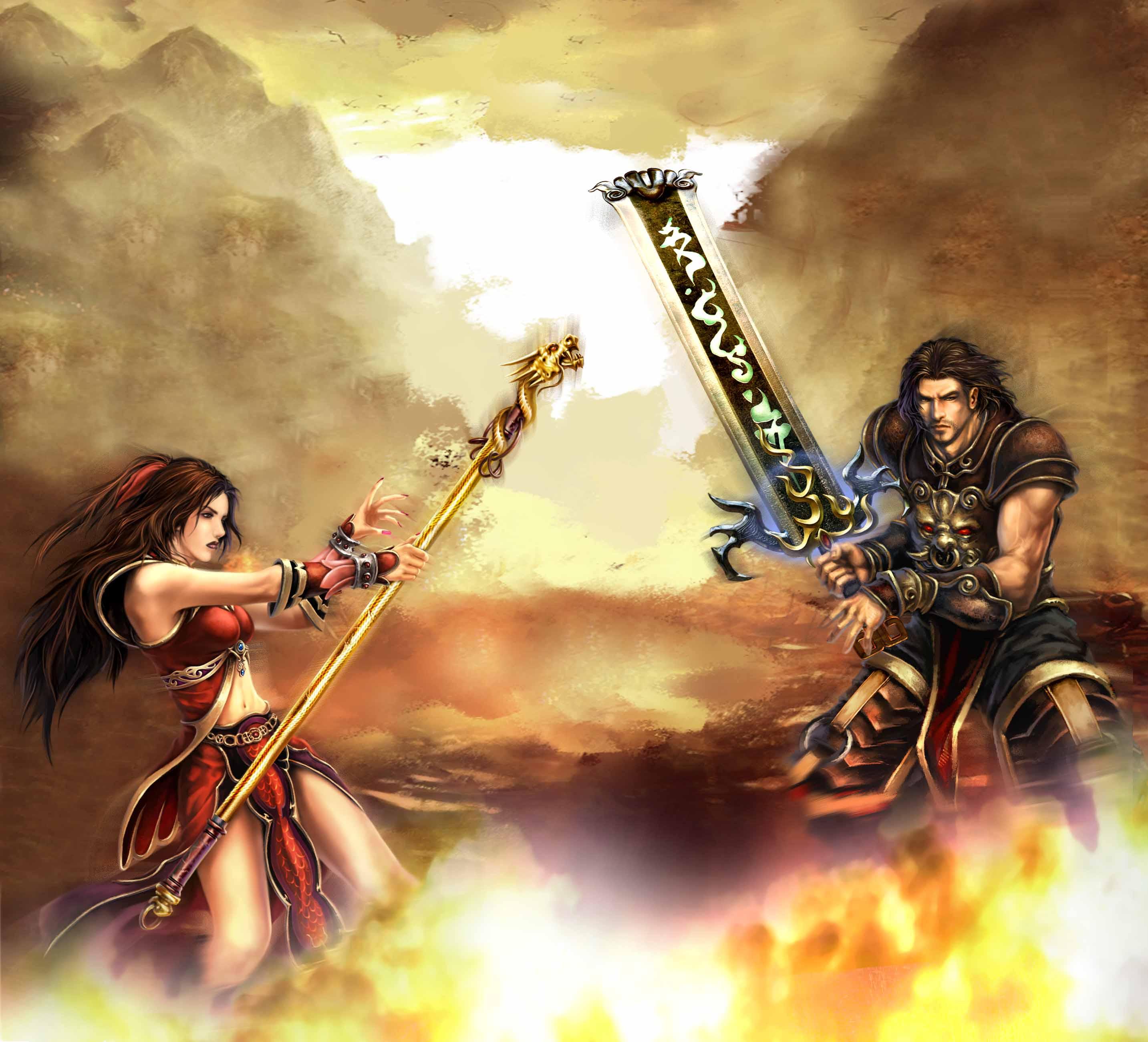 《傳奇外傳》游戲壁紙(4)_游戲新聞__網絡游戲_新浪游戲_新浪網