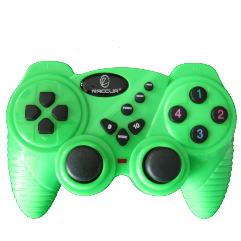 雷尊 有線游戲手柄 普通版分體綠