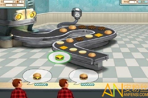 漢堡小店游戲下載 漢堡小店游戲新版下載v3.4 安卓版 安粉絲游戲網