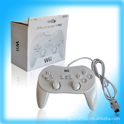 【熱賣產品 WII牛角手柄PRO wii游戲配件】價格,廠家,圖片,其他游戲機及周邊,廣州中天鑫電子科技-