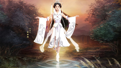 趙麗穎代言游戲高清唯美海報及桌面壁紙精選