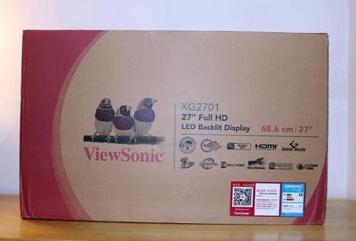 華人驕傲XG2701 FreeSync游戲護(hù)眼顯示屏圖評(píng)